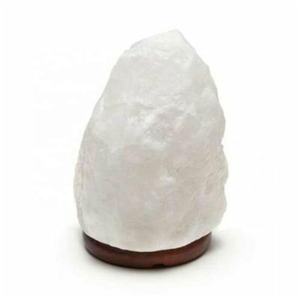 Élevez votre espace avec une lampe au sel blanc naturel de l'Himalaya emballée dans une boîte personnalisée de haute qualité-Sian Enterprises - Product Image 1