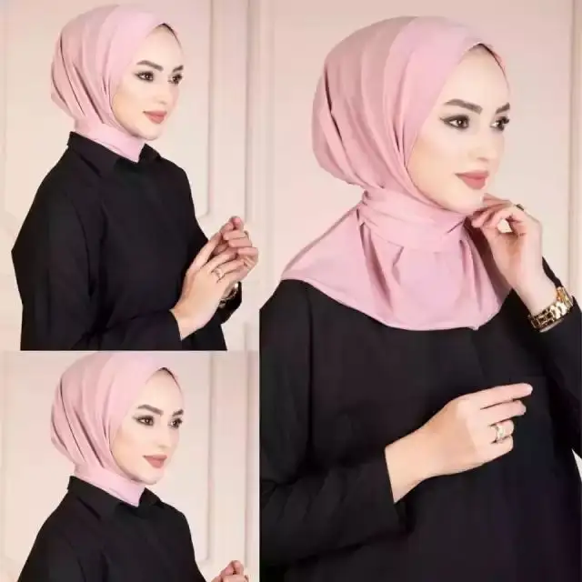 Hijab en jersey instantané avec bouton, accessoire de sport, foulards ethniques, <span class=keywords><strong>châles</strong></span>, nouvelle collection 2022