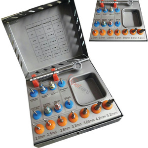 Kit de expansor de hueso de implante Dental, Kit quirúrgico Premium con controladores hexagonales de trinquete - Product Image 1