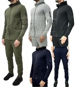 Survêtement en polaire imprimé à capuche pour hommes, ensemble de jogging de sport, mode de rue automne unisexe, vente en gros - Product Image 5