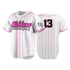 Maillot de baseball, vêtements d'équipe athlétique, uniforme sportif personnalisé, tissu léger et respirant, tissu de performance durable, vêtements d'entraînement pour les matchs - Product Image 2