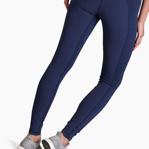 Leggings d'entraînement pour femmes Aw Traders à taille haute, respirants, antibactériens, en polyester/spandex, très demandés - Product Image 2