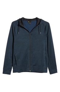 Sweat à capuche en molleton de coton mélangé pour hommes avec logo personnalisé Sweatshirts de qualité supérieure - Product Image 2