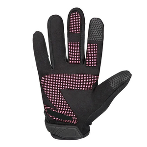 Gants de course en cuir de chèvre personnalisés de la meilleure conception Gants de mécanicien antidérapants coupe-vent résistants Caractéristiques de sécurité rembourrées mousseuses - Product Image 3