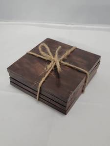 Sous-verres en bois pour boissons chaudes et froides, sous-verre en bois pour l'artisanat naturel et la vente - Product Image 4