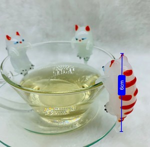 Wholesale Factory Direct Handmade Lampworking Glass Cat Figurine Design Cup Hanging <b>Toys</b> Ornaments Non-Toxic Eco-Friendly - Product Image 5