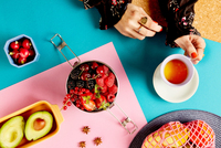 Bento de boîte à déjeuner de récipient de nourriture de transporteur d'acier inoxydable de rangée du Style 2 avec la conception faite sur commande colorée