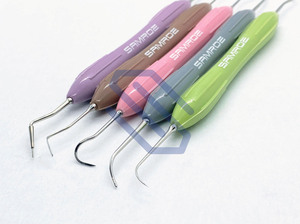 Instrumento Manual de Acero Inoxidable para Aplicación de Composite Dental de Silicona, Condensación de Fisuras y Control de Exceso de Colocación - Product Image 2