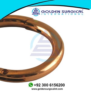 Thú Y Bull Mũi | Bull Bò Vòng Mũi Nhỏ 2.5 "Đường Kính + Vít Động Vật Brass Gia Súc Trang Trại Bán Buôn Giá Rẻ - Product Image 3