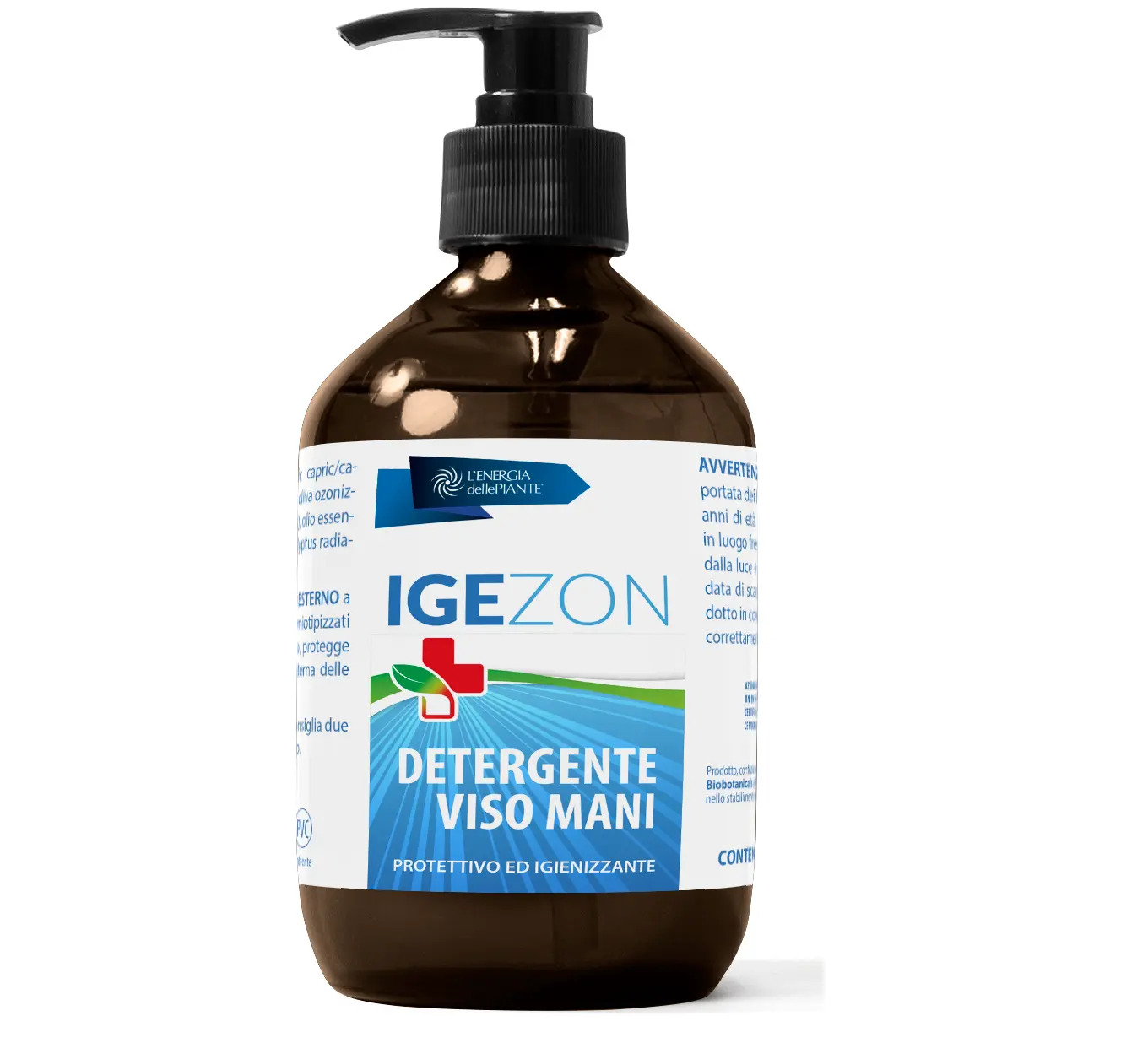 MADE IN ITALY migliore qualità Igezon Hand Gel Cream o-risciacquo antibatterico antisettico vendita calda pronta per la spedizione