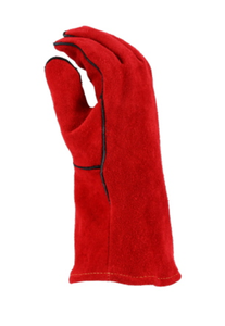 Guantes de cuero para soldadores de cuero de vaca dividido 2025 para trabajo, guantes de seguridad para protección de manos - Product Image 6