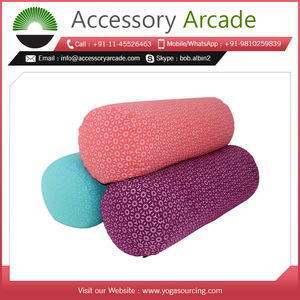 Coussin de yoga cylindrique rond pour la pratique du yoga, coussin de soutien en mousse haute densité pour la méditation et les étirements, vente en gros - Product Image 4