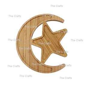 ชุดจานช็อคโกแลตไม้5ชิ้นพร้อมเครื่องครัวคุณภาพระดับพรีเมียมเซิร์ฟเวอร์ถั่วและจานช็อคโกแลต - Product Image 2