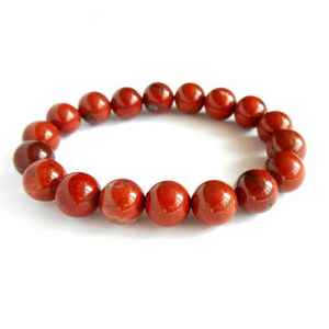 Pulsera de Piedra / Pulsera al por Mayor / Pulsera de Jaspe Rojo de Alta Calidad para Protección y Sanación, Compre en ELEGANT AGATE - Product Image 1