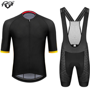 Uniformes de Ciclismo Unisex Personalizados de Talla Grande, Transpirables, de Secado Rápido, Conjunto de Jersey de Ciclismo MTB, Mangas Cortas, Pantalones Cortos, Sublimados, Personalizados OEM - Product Image 2