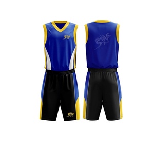 Uniforme d'équipe de basket-ball, maillot réversible de meilleure qualité, ensemble uniforme d'équipe de basket-ball, 100% Polyester, nouvelle collection - Product Image 1