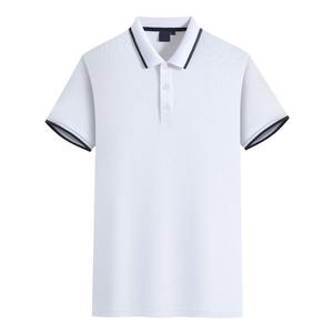 Polo con diseño de logotipo personalizado para hombre, 100% algodón, alta calidad, manga corta, verano, precio al por mayor - Product Image 3