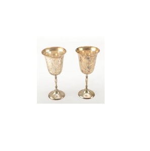 Designer Brass <b>Wine</b> <b>Goblet</b> Handmade Engraved Chalice Vintage Metal Cup Antique Finish Drinking Glass Barware Wedding Decor - Product Image 1