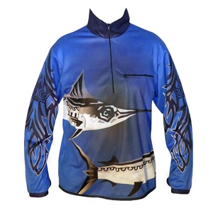 100% Polyester 3D Sublimation Breathable Long Sleeve <b>Fishing</b> Jersey Outdoor Tournament For Sale <b>Fishing</b> Jersey - Product Image 4