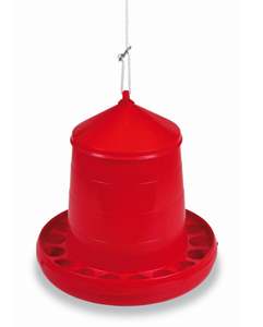 Mangeoire pour volaille suspendu en plastique, 8 kg - Product Image 1