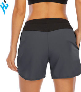 High Quality Quick-drying <b>Loose</b> Elastic Sports <b>Shorts</b> Summer Yoga Fitness <b>Women</b> Running Workout Breathable <b>Short</b> For Lady - Product Image 2