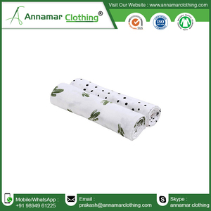 Amazon offre spéciale couverture d'emmaillotage en mousseline double gaze 100% mousseline de coton biologique couverture d'emmaillotage à 2 couches - Product Image 3