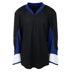 Jersey Deportivo Transpirable de Manga Larga con Diseño Personalizado, Serigrafiado, para Adultos, Uniforme de Hockey sobre Hielo - Product Image 5