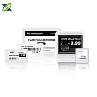 Etiqueta Electrónica de Precio para Estante con Tecnología RFID, NFC Inalámbrica, Pantalla Eink Epaper para Tienda