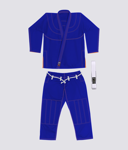 Kimono de Jiu-Jitsu Brésilien Bleu Royal – Gi BJJ Personnalisable avec Logos et Écussons – 100% Coton Durable – Prix Direct Usine - Product Image 5