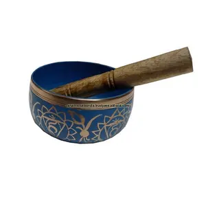 Latest Brand New Product Metal Singing Bowl With Wooden Stick For Energy Healing, Mindfulness, Grounding, Meditation