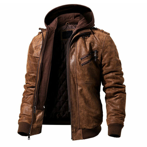 Aprobado por La CE 100% chaqueta de moto de cuero de vaca genuino tamaño XL equipo de carreras protección principal con panel estirable - Product Image 4