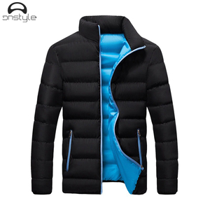 Chaqueta Acolchada con Capucha Informal para Hombre de Alta Calidad, Nueva Chaqueta de Invierno Ecológica, Transpirable, de Poliéster No Tejido - Product Image 3