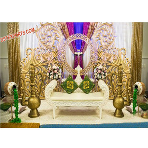Affordable Fiber Paisley <b>Props</b> for Wedding Decor New Designer Paisley for Wedding <b>Stage</b> Decor Indian Wedding Fiber DecorationUSA - Product Image 1