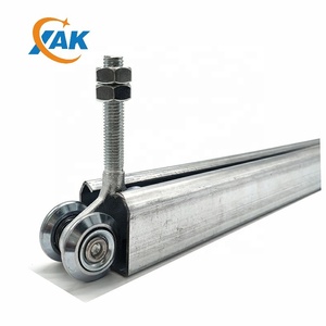 קר נוצר דלת הזזה גלגל תליית מסלול פלדה c ערוץ oem גדלים מוביל wuxi חדש aokai - Product Image 1