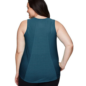 Blank tank <b>Tops</b> Female Singlet Women Breathable Plus Size Cotton / Bamboo Fiber Gym Wear Fitness Manufacture Sleeveless - Product Image 2