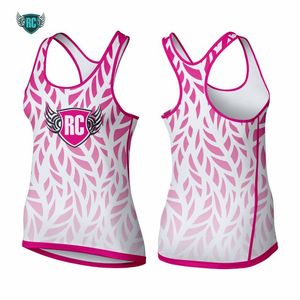 2023 Custom Wholesale Sublimation <b>Printed</b> Running Rash Guard Anti-Bacterial Breathable Spandex/Nylon Long/Short Sleeve Racerback - Product Image 4
