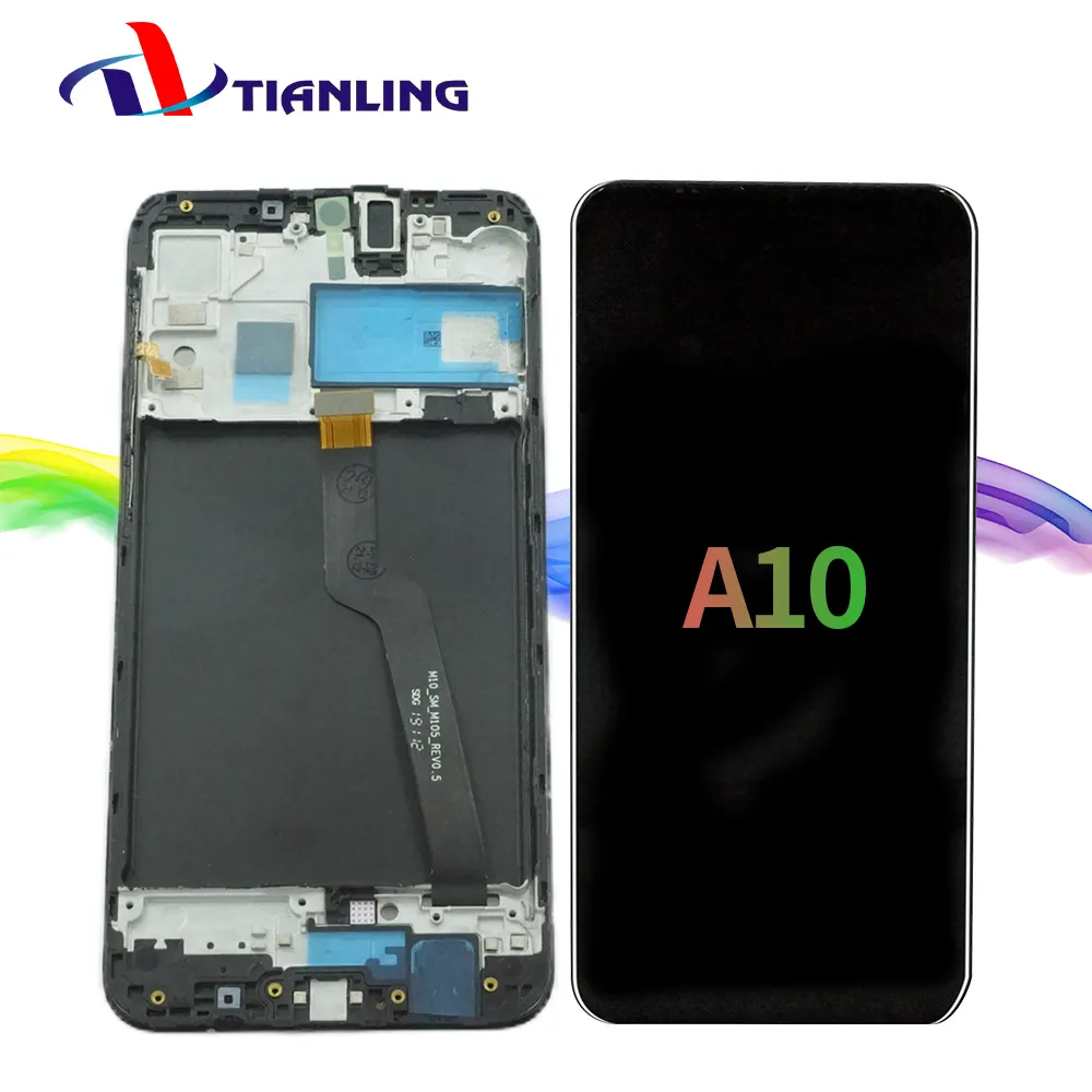 Touch Screen Digitizer Assembly for Samsung Galaxy A10 A10s Phone LCD Display Original service Pack A10S Phone LCD Screen A10