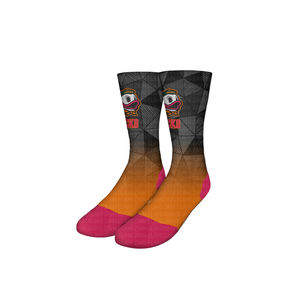 Chaussettes de sport pour hommes de haute qualité Logo personnalisé imprimé Chaussettes de sport légères sublimées par teinture - Product Image 5