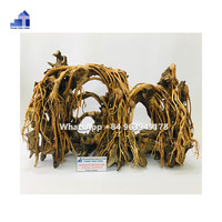 Meilleur beau design-Ornement d'aquarium en bois flotté bonsaï de haute qualité en acier inoxydable en bois naturel écologique THANH TUNG THINH