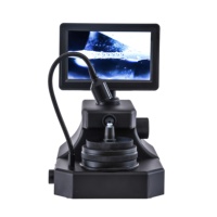Mini Loupe de Bijoutier pour l'Examen des Pierres Précieuses et l'Inspection des Serties de Diamants, Outil de Test de Gemmes pour la Fabrication de Bracelets et la Mesure, Modèle HK Origin JTJSGV002