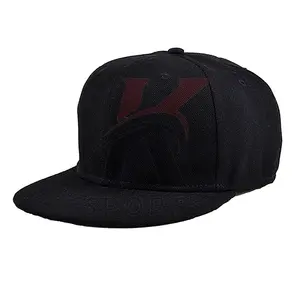 Chapéu de snapback plano personalizado com preço razoável