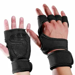 Factory Price Gym Workout Gloves Fitness Training Weight Lifting Gloves With Wrist Wraps