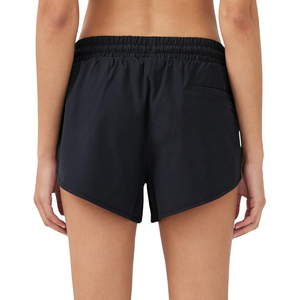 Short de course pour femmes personnalisé OEM respirant Gym Casual Sweat Shorts coupe droite disponible en noir-Vente en gros - Product Image 3