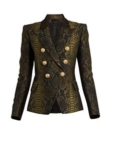 Chaqueta con estampado de piel de oveja auténtica y cierre de cremallera para motociclista, Unisex, de piel de serpiente, disponible en todos los colores, hecha en Pakistán - Product Image 1