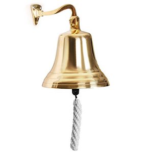 ทะเลทองเหลืองเรือระฆังทองเหลืองออกแบบผนังระฆังตกแต่งบ้าน - Product Image 2
