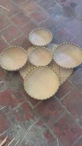 CESTA DE BAMBÚ HECHA A MANO con todos los tamaños - Product Image 3