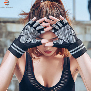 Nuevos Guantes Deportivos para Gimnasio, para Hombre y Mujer, con Palma Acolchada, Medios Dedos, Transpirables, Personalizables, para Entrenamiento con Pesas y Uso en Exteriores - Product Image 4
