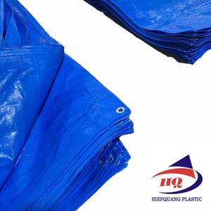 Bâche de bâche en PE à couverture personnalisée, bleue, en rouleau, pour camion - Product Image 4