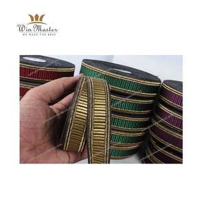 Ruban de médaille de haute qualité en gros pour usage extérieur, viscose ou soie, 100 % sur mesure - Product Image 1