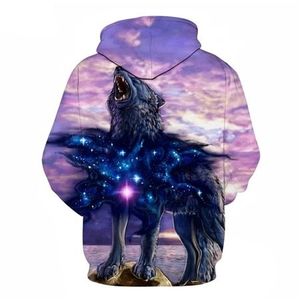 Unisex Custom Cosplay Anime Pullover 3D Printed Hooded Sweatshirt Winter Polyester/Cotton Unisex Sweatshirt - Product Image 2